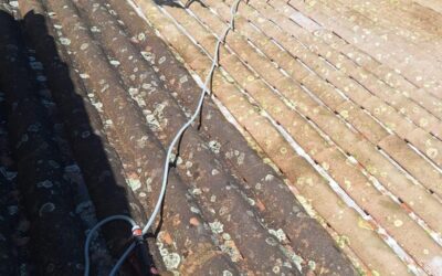 Pourquoi des taches apparaissent sur votre toiture à Roussillon ?